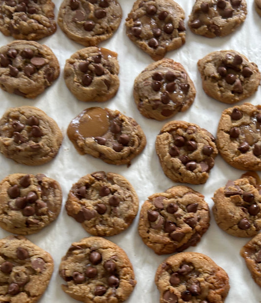 Brown Butter Toffee Chocolate Chip Cookie